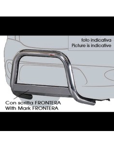 Bull Bar protezione anteriore inox lucido 60mm Opel Frontera dal 1999
