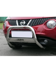 Bull Bar protezione anteriore inox lucido 60mm per Nissan Juke 2010 2019