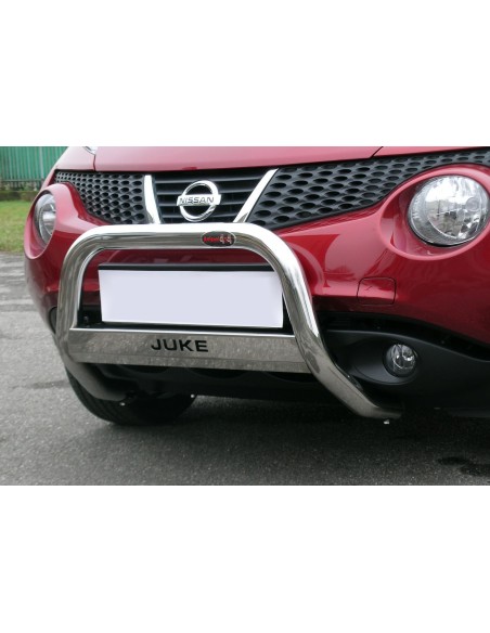 Bull Bar protezione anteriore inox lucido 60mm per Nissan Juke 2010 2019