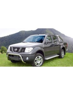 Bull Bar protezione anteriore inox lucido 60mm per Nissan Navara D40 05-09 2