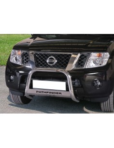 Bull Bar protezione anteriore inox lucido 60mm per Nissan Pathfinder dal 2011