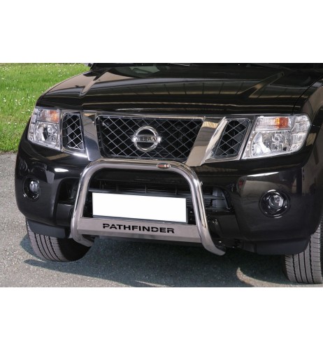 Bull Bar protezione anteriore inox lucido 60mm per Nissan Pathfinder dal 2011