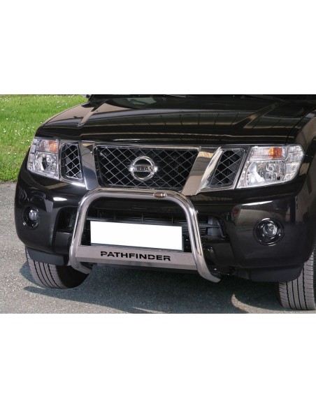 Bull Bar protezione anteriore inox lucido 60mm per Nissan Pathfinder dal 2011