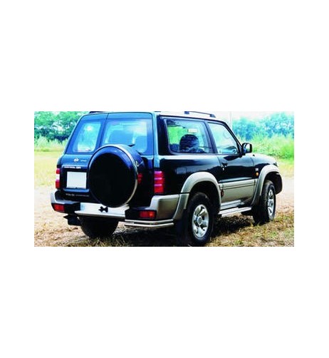 Bull Bar protezione anteriore inox lucido 60mm per Nissan Patrol GR 1998-2004