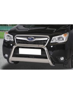 Bull Bar protezione anteriore inox lucido 60mm per Subaru Forester dal 2013