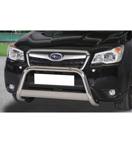 Bull Bar protezione anteriore inox lucido 60mm per Subaru Forester dal 2013
