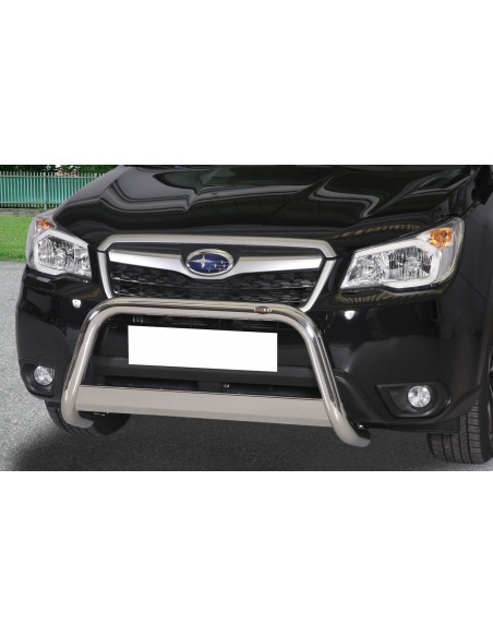 Bull Bar protezione anteriore inox lucido 60mm per Subaru Forester dal 2013