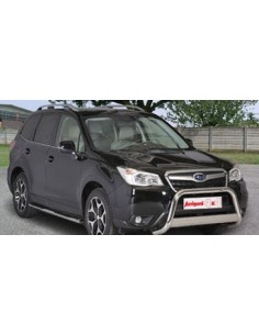 Bull Bar protezione anteriore inox lucido 60mm per Subaru Forester dal 2013 2