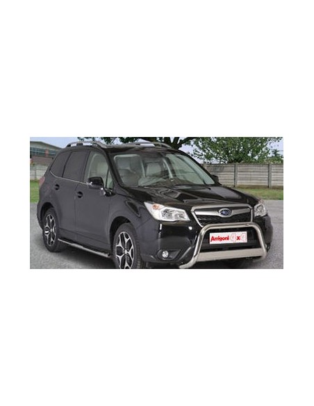 Bull Bar protezione anteriore inox lucido 60mm per Subaru Forester dal 2013