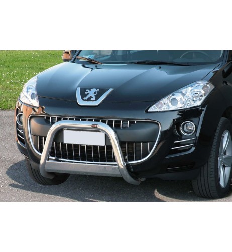 Bull Bar protezione anteriore inox lucido 60mm Peugeot 4007 dal 2007