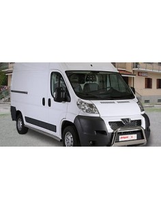 Bull Bar protezione anteriore inox lucido 60mm Peugeot Boxer 2006 2013 2