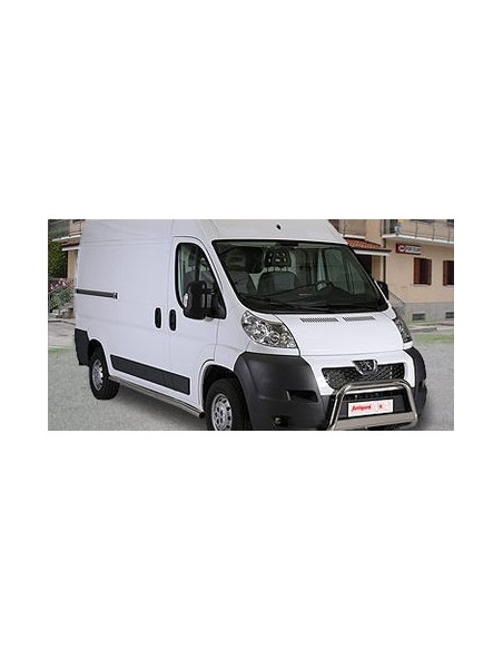 Bull Bar protezione anteriore inox lucido 60mm Peugeot Boxer 2006 2013