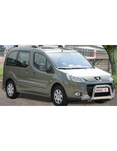 Bull Bar protezione anteriore inox lucido 60mm Peugeot Partner 2008-2015 2