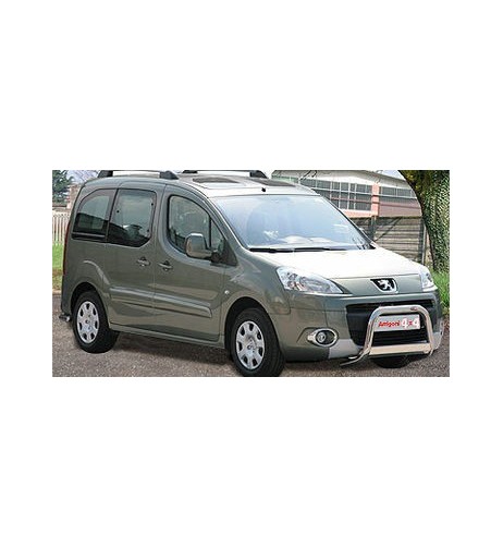 Bull Bar protezione anteriore inox lucido 60mm Peugeot Partner 2008-2015