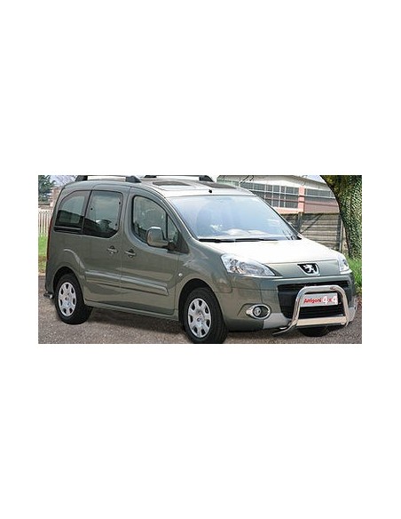 Bull Bar protezione anteriore inox lucido 60mm Peugeot Partner 2008-2015
