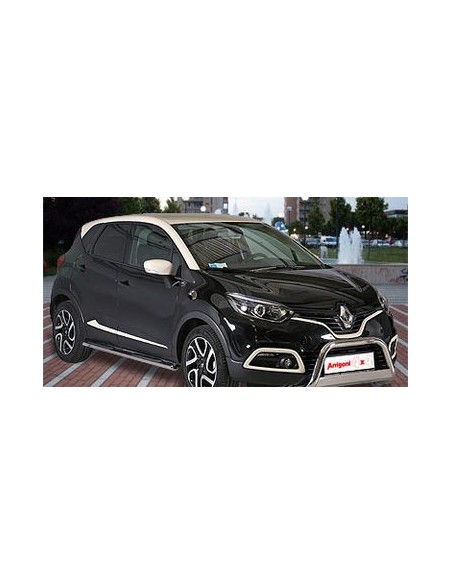 Bull Bar protezione anteriore inox lucido 60mm Renault Captur dal 2013