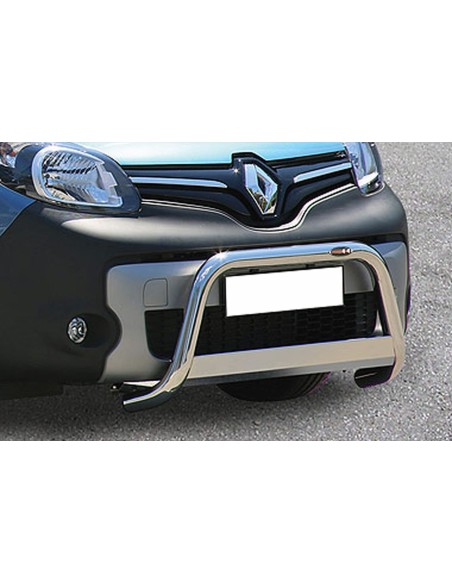 Bull Bar protezione anteriore inox lucido 60mm Renault Kangoo dal 2014