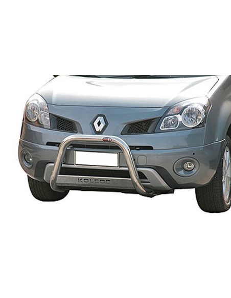 Bull Bar protezione anteriore inox lucido 60mm Renault Koleos 2008-2010
