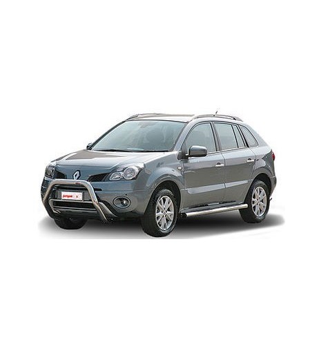 Bull Bar protezione anteriore inox lucido 60mm Renault Koleos 2008-2010
