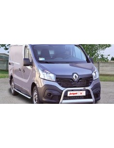 Bull Bar protezione anteriore inox lucido 60mm Renault Trafic L1 dal 2014 2