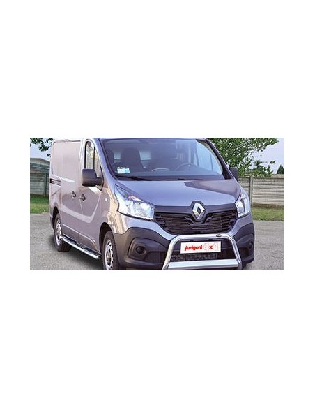 Bull Bar protezione anteriore inox lucido 60mm Renault Trafic L1 dal 2014