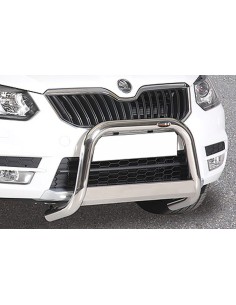 Bull Bar protezione anteriore inox lucido 60mm Skoda Yeti dal 2014