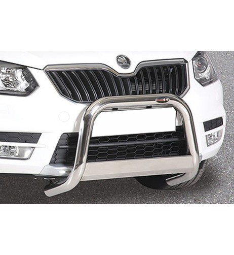 Bull Bar protezione anteriore inox lucido 60mm Skoda Yeti dal 2014