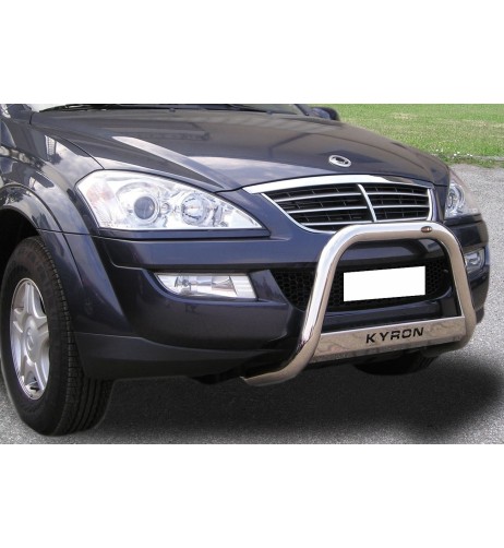 Bull Bar protezione anteriore inox lucido 60mm SsangYong Kyron dal 2007
