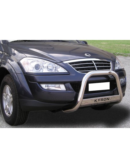 Bull Bar protezione anteriore inox lucido 60mm SsangYong Kyron dal 2007