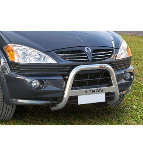 Bull Bar protezione anteriore inox lucido 60mm SsangYong Kyron fino al 2006