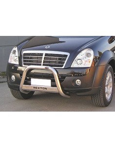 Bull Bar protezione anteriore inox lucido 60mm SsangYong Rexton II 2005-2012