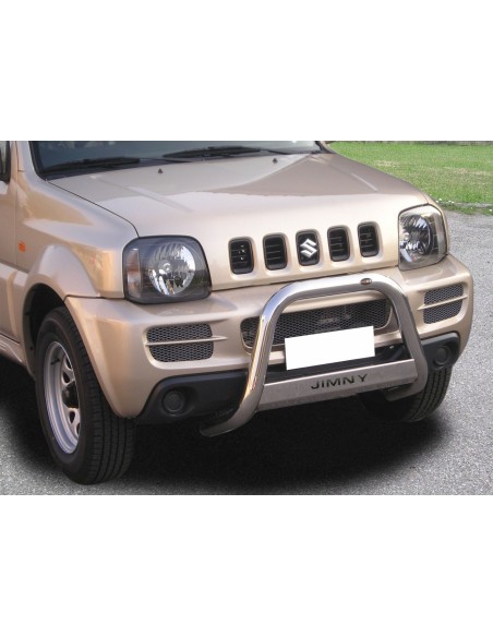 Bull Bar protezione anteriore inox lucido 60mm Suzuki Jimny 2006 2011