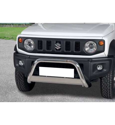 Bull Bar protezione anteriore inox lucido 60mm Suzuki Jimny dal 2018