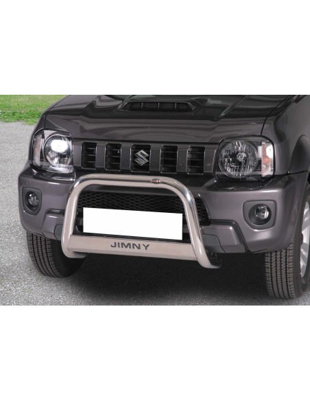 Bull Bar protezione anteriore inox lucido 60mm Suzuki Jimny Evolution 2012 