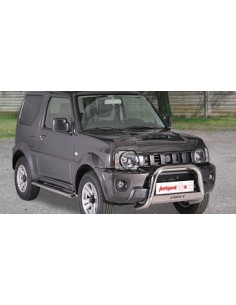 Bull Bar protezione anteriore inox lucido 60mm Suzuki Jimny Evolution 2012  2