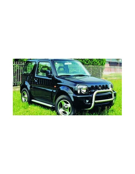 Bull Bar protezione anteriore inox lucido 60mm Suzuki Jimny fino al 2005