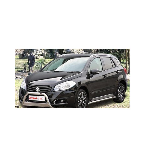 Bull Bar protezione anteriore inox lucido 60mm Suzuki S Cross 2013 2017