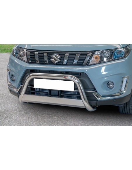 Bull Bar protezione anteriore inox lucido 60mm Suzuki Vitara dal 2019