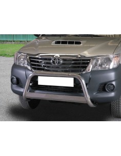 Bull Bar protezione anteriore inox lucido 60mm Toyota Hilux 2011 2015
