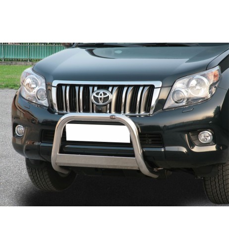 Bull Bar protezione anteriore inox lucido 60mm Toyota Land Cruiser 150 2009