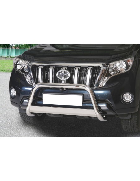 Bull Bar protezione anteriore inox lucido 60mm Toyota Land Cruiser 150 dal 