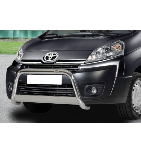 Bull Bar protezione anteriore inox lucido 60mm Toyota Proace dal 2013