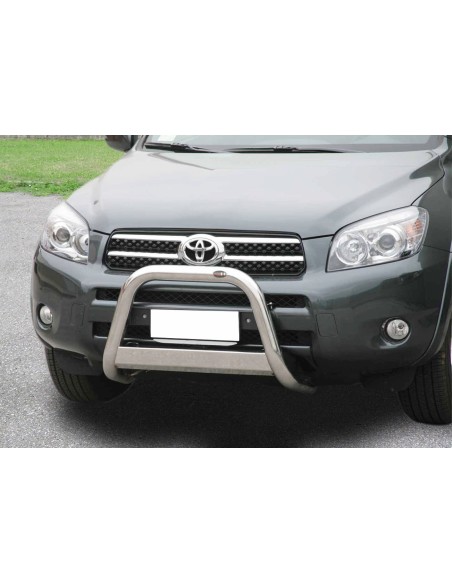 Bull Bar protezione anteriore inox lucido 60mm Toyota Rav4 2006 2008