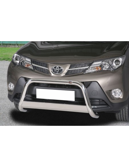 Bull Bar protezione anteriore inox lucido 60mm Toyota Rav4 2013 2015