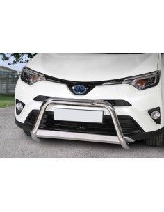 Bull Bar protezione anteriore inox lucido 60mm Toyota Rav4 Hybrid dal 2016