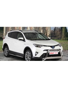 Bull Bar protezione anteriore inox lucido 60mm Toyota Rav4 Hybrid dal 2016 2