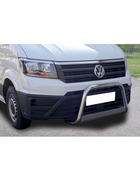 Bull Bar protezione anteriore inox lucido 60mm VW Crafter dal 2017