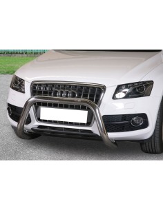 Bull Bar protezione anteriore inox lucido 70mm Audi Q5 2008 2015