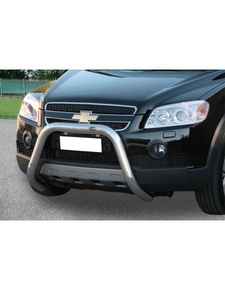 Bull Bar protezione anteriore inox lucido 70mm Chevrolet Captiva 2006-2010