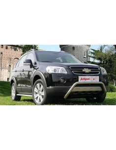 Bull Bar protezione anteriore inox lucido 70mm Chevrolet Captiva 2006-2010 2
